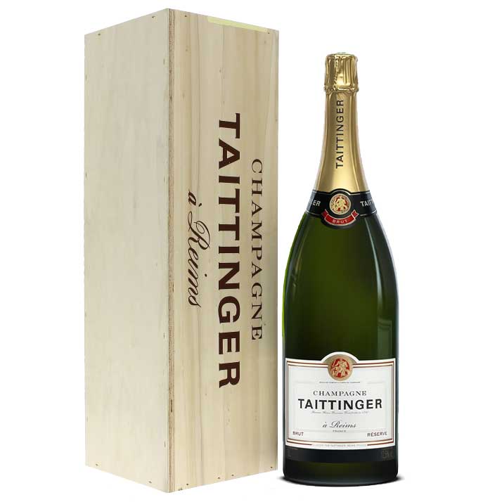 Send Taittinger Brut Salmanazar Champagne 900cl Online